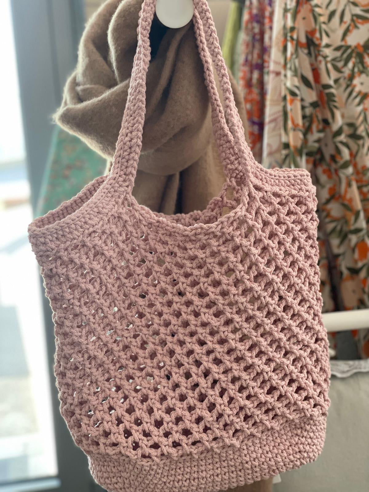 Häkelhandtasche aus Bobbiny Kordel - Anfertigung nach Wunsch