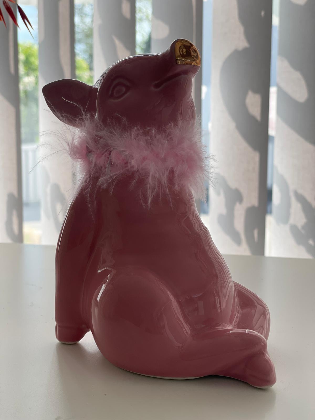 Sparsau “Diva” Keramik Sparschwein