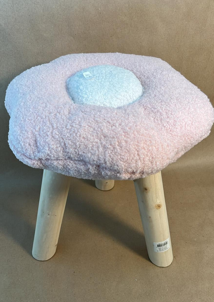 Sitzhocker Blumendesign