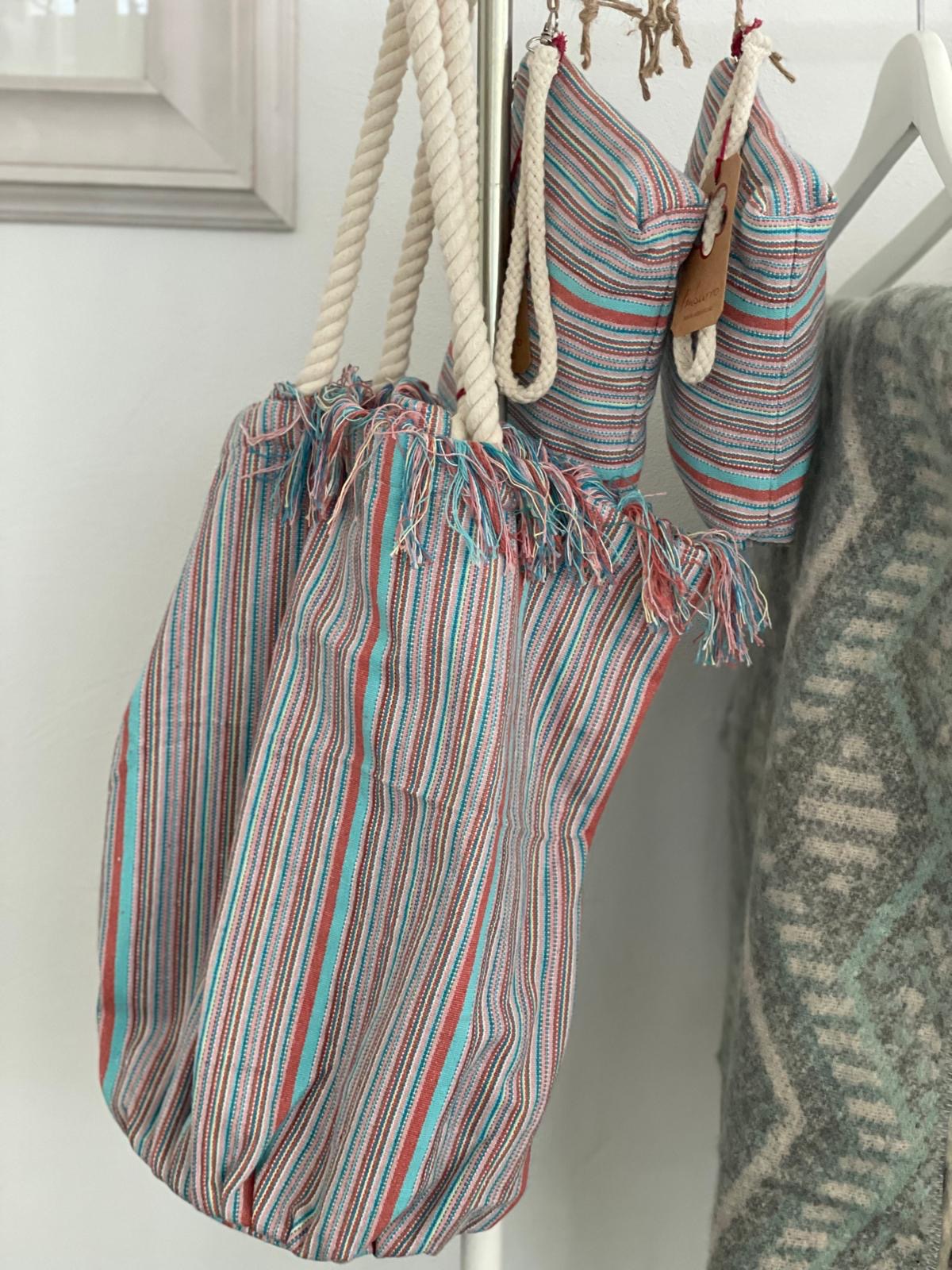 Strandtasche und Pouch Imbarro