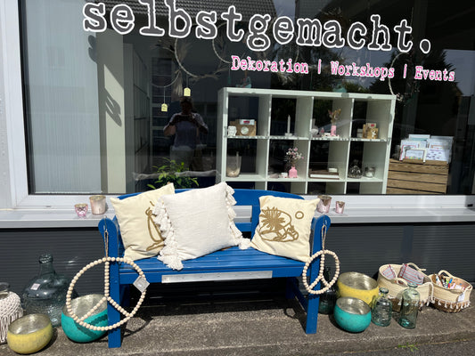 Perlenkranz Holzperlen "Peace"