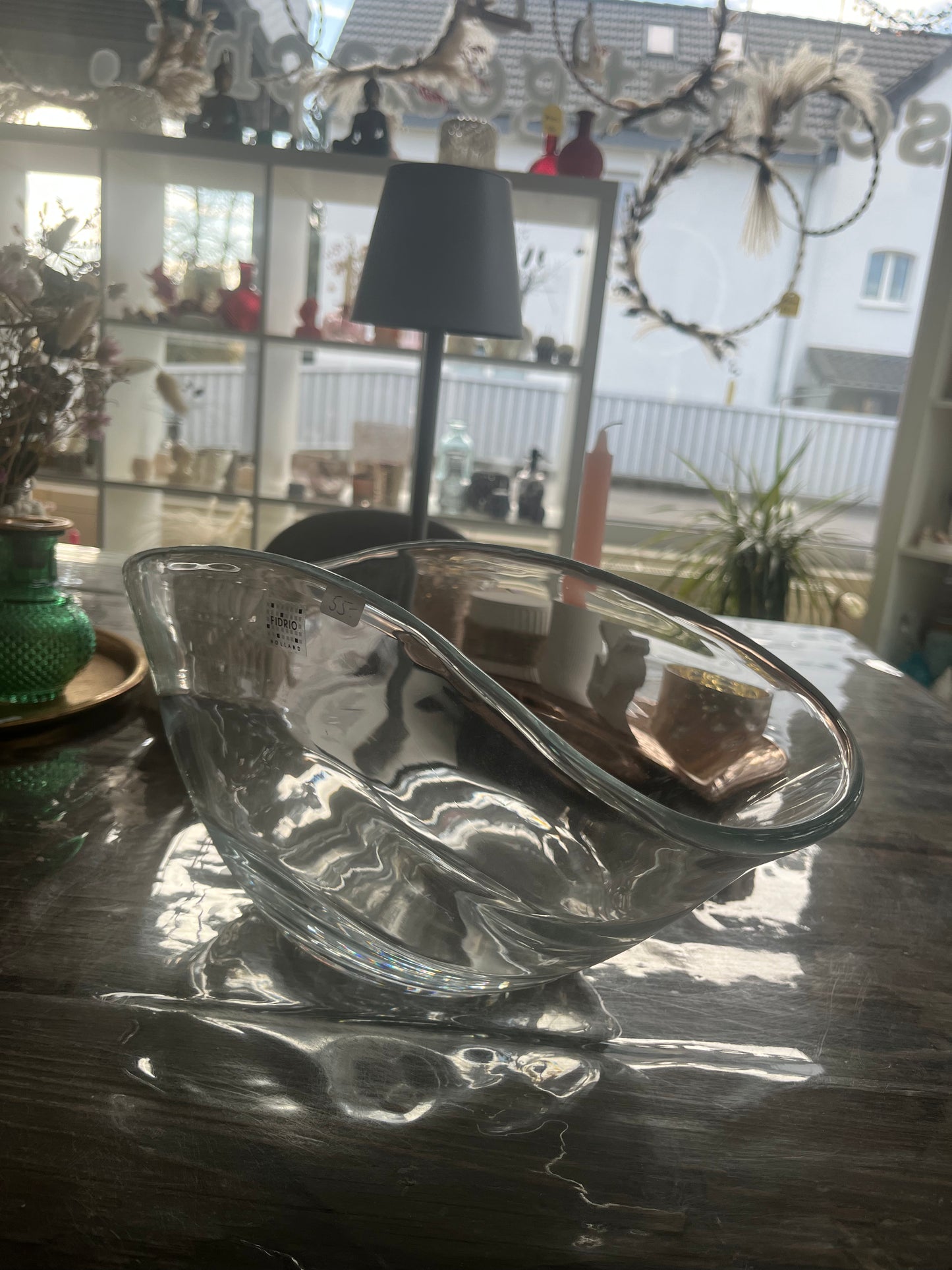 Dekoschale / Schüssel / Salatschüssel Marke FIDRIO aus Glas