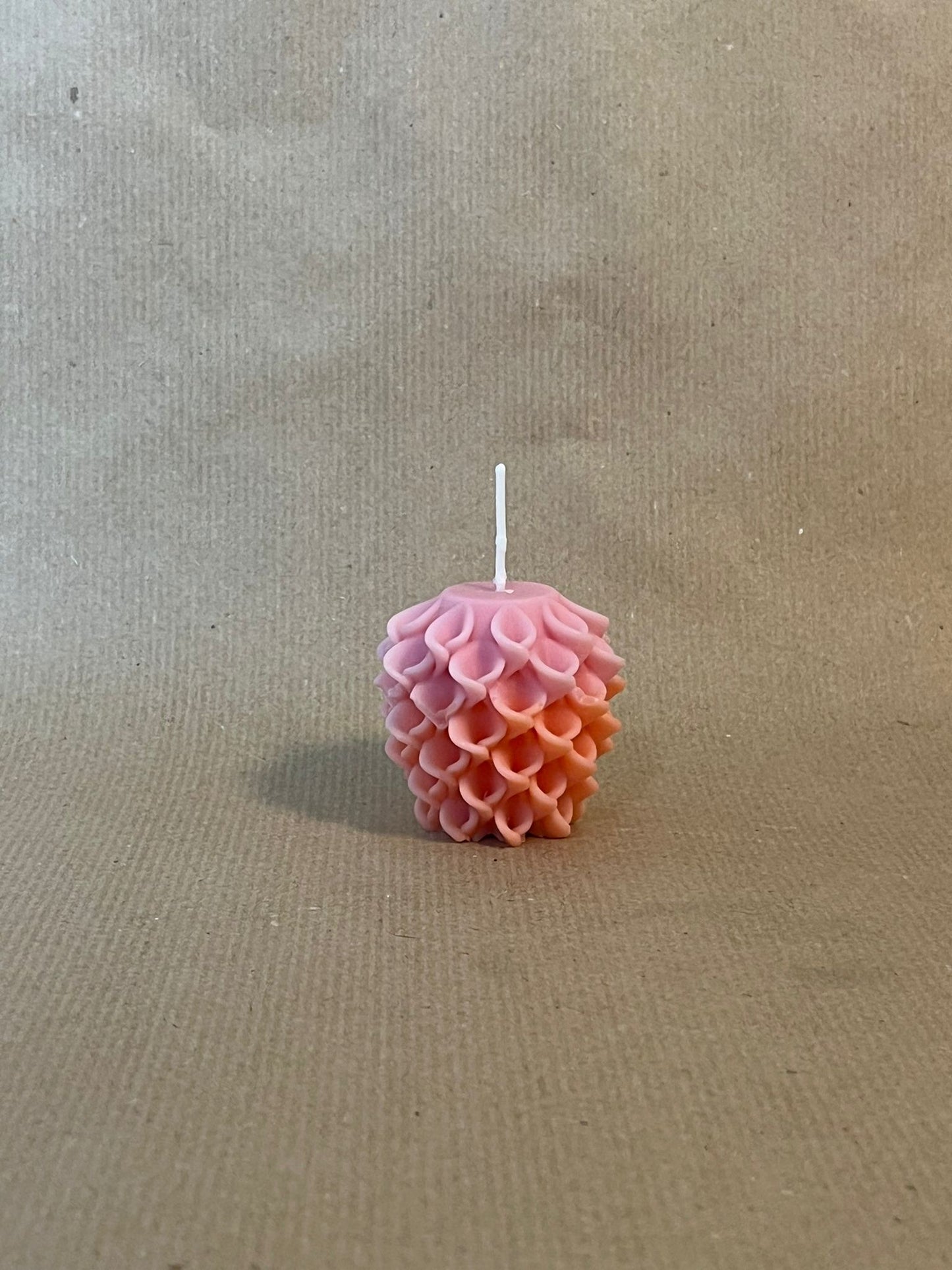 Kerze abstrakt in verschiedenen Varianten und Farben