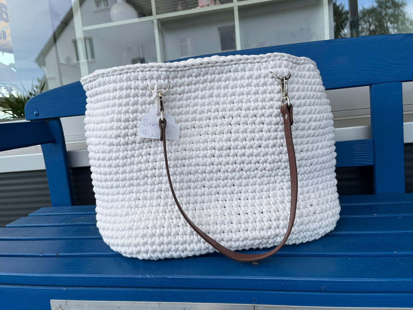 Häkelhandtasche aus Bobbiny Kordel - Anfertigung nach Wunsch